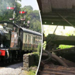 Mum saves son from falling on rail tracks through the missing floor of moving train