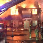 Weybridge 'hospital' fire: 'Explosions' heard as huge fire engulfs medical building