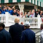 At U.S. Women Open, Presidential Air Is Stirred by a Gust of Commotion
