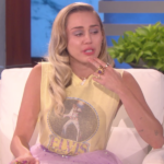 Miley Cyrus Breaks Down Crying Talking About Hurricane Harvey on "The Ellen Show"