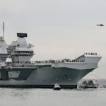 Leak discovered on Royal Navy's new £3bn warship HMS Queen Elizabeth