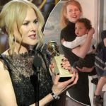 Nicole Kidman forgets Isabella and Connor in Globes speech