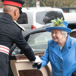 Beaming Queen Attends Royal Air Force Event Following Meghan Markle Pregnancy Announcement