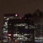 Canary Wharf fire: HUGE blaze rips through Barclays building in London financial hub