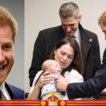 Prince Harry's adorable reaction to meeting crying five-week-old baby in Birmingham