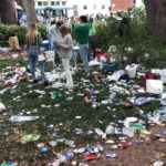 Savannah sees massive trash mess after St. Patrick's Day celebrations, sparking anger