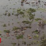 Cyclone Idai: Huge area of Mozambique submerged