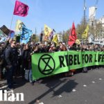 Extinction Rebellion activists cause disruption across London in climate change protests