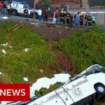 Madeira bus crash: At least 29 killed on tourist bus