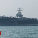 US sends aircraft carrier and bomber task force to 'warn Iran'