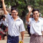 Wa Lone and Kyaw Soe Oo: Reuters journalists freed in Myanmar