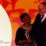 Emma Thomas is Presented with the Special Award by Greg Davies | BAFTA TV Craft Awards 2019