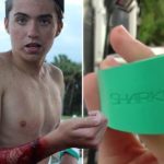 Boy who got shark repelling armband for Christmas gets bitten by shark