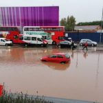 Heavy rain causes floods and travel chaos