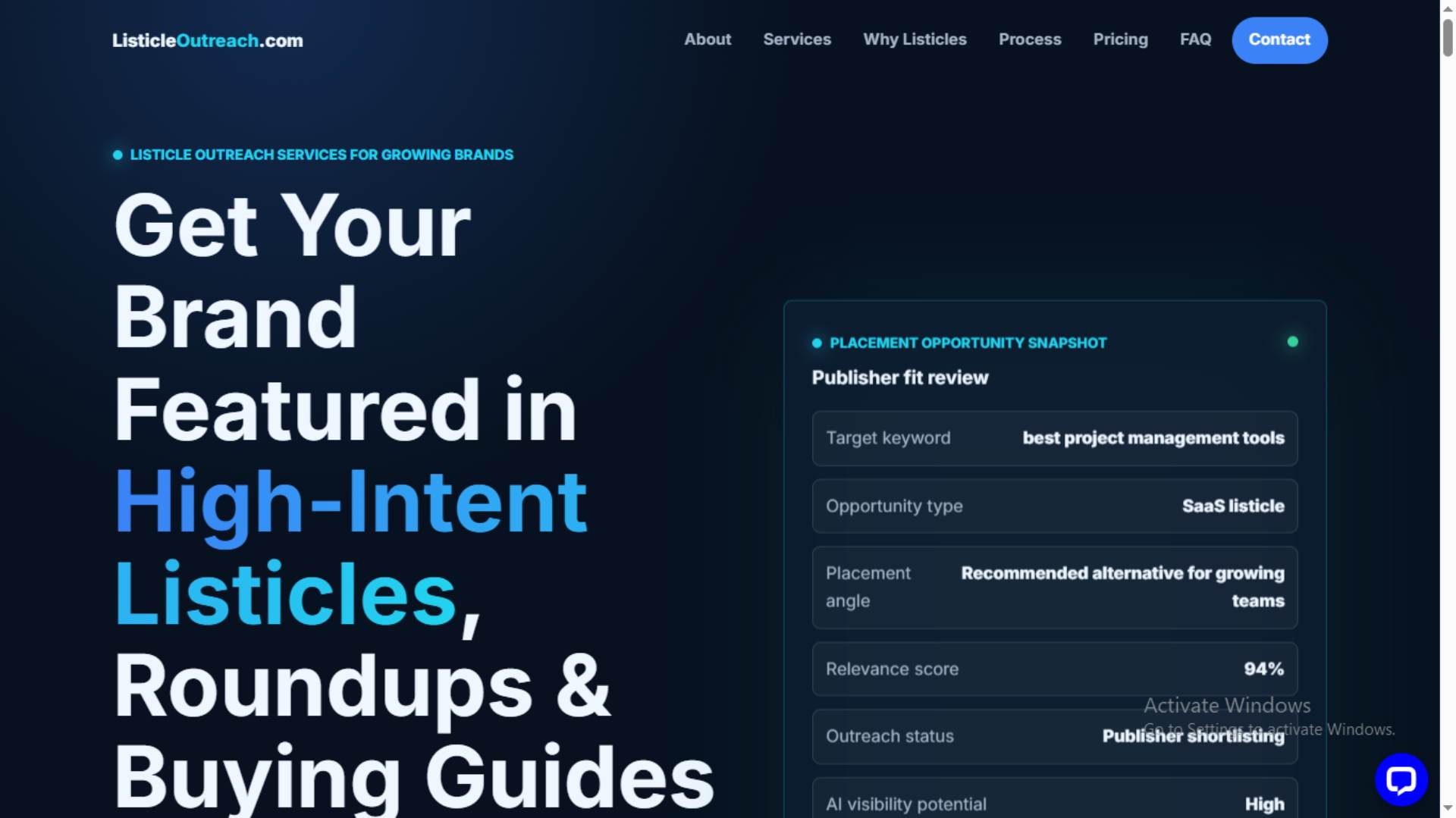 Listicle Outreach