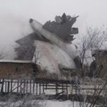 At least 32 killed as plane crashes in Kyrgyzstan village