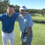Strictly Winner Chris Hollins Tees Off With His Ex-Footballer Dad John