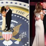 Donald Trump and wife Melania's first dance as President and First Lady