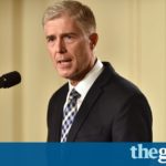 Neil Gorsuch nominated by Trump to fill supreme court vacancy