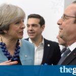 François Hollande leads attacks on Donald Trump at EU summit