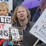Polygamous families protest bigamy law at Utah Capitol