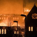 LIVE: Huge fire at Church of Ascension in Salford is visible across the city