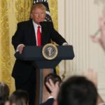 President Trump's approval rating sinks to 38 percent