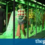 Milan fashion week: Gucci embraces its brilliant absurdity with fluid show