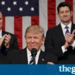 Presidential address: Trump claims new chapter in American greatness – live