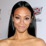Zoe Saldana Glows in White Following Baby Announcement