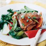 Red-Cooked Chicken with Stir-fry Vegetables, Slow Cooker–Style