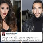 Megan McKenna blasts ex-Pete Wicks for 'blabbing' as she confirms their relationship is over and has been 'for a while'