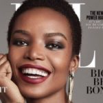 African supermodel Maria Borges on cover of Elle magazine