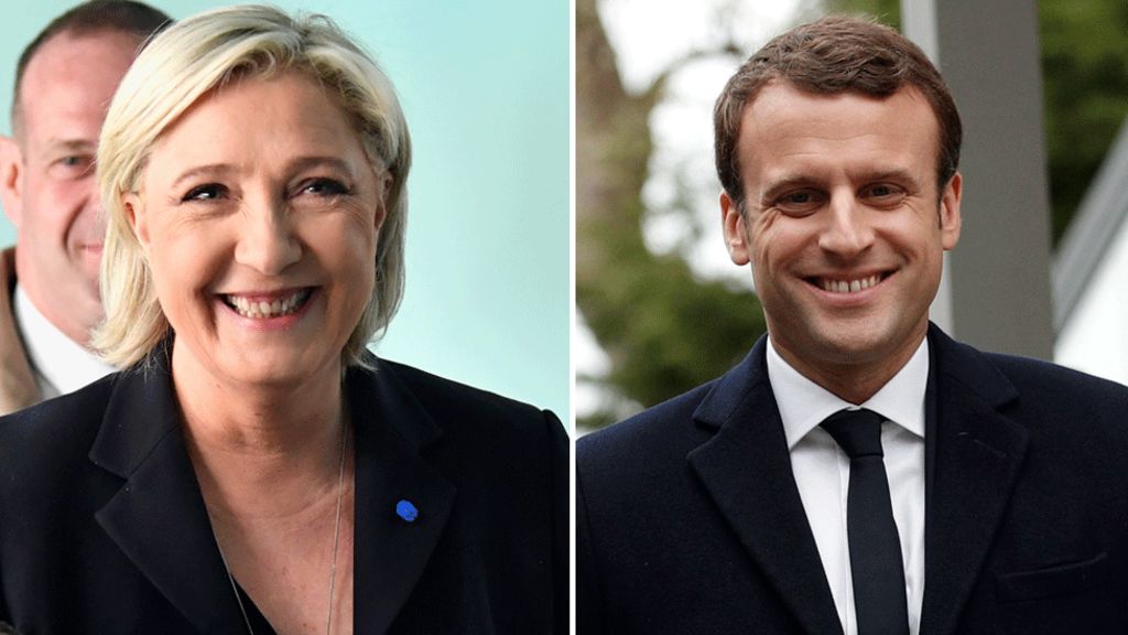 France elections: Macron and Le Pen through to run-off – BBC News