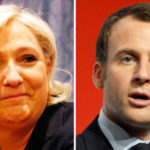 Macron PLUMMETS in the polls as Marine Le Pen enjoys boost a WEEK AWAY from election vote