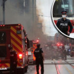 Toronto EXPLOSIONS send smoke billowing through financial district of city