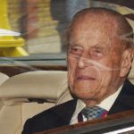 Prince Philip leaves Buckingham Palace in tears after retiring from royal duties