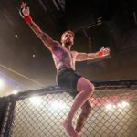 Geordie Shore star Aaron Chalmers wins MMA debut at BAMMA 29