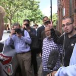 Angry residents confront Tory over PM 'no-show'
