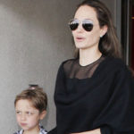 Angelina Jolie Takes Knox On Military Gear Shopping Spree — Going Camping?
