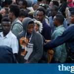 French police evict 2,000 refugees and migrants sleeping rough in Paris