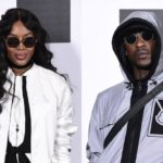 Rumoured hot new couple Skepta and Naomi Campbell hit up star-studded MFW show